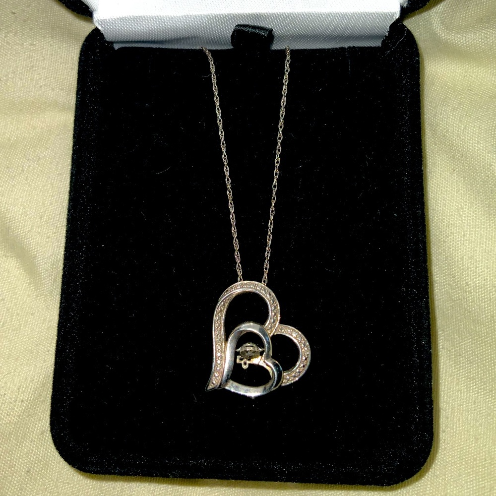 Sterling Silver Heart Necklace